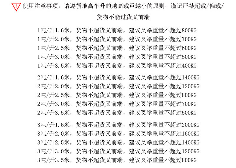 手推半電動堆高車4